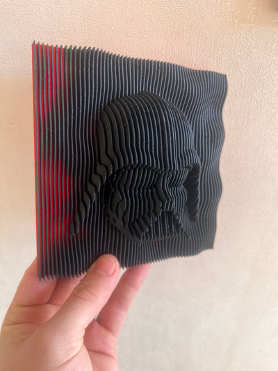 3D Printed Darth Vader Head