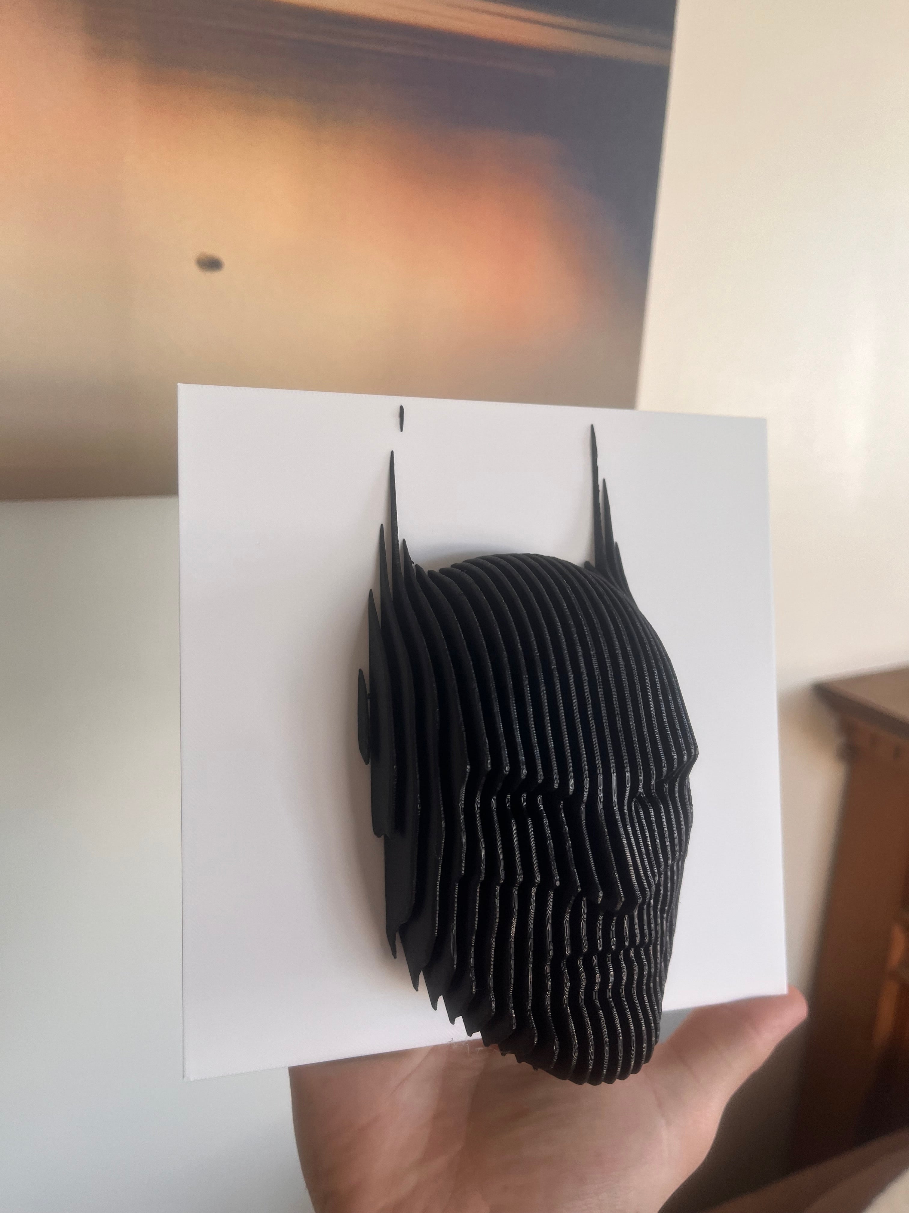 3D Printed Batman head