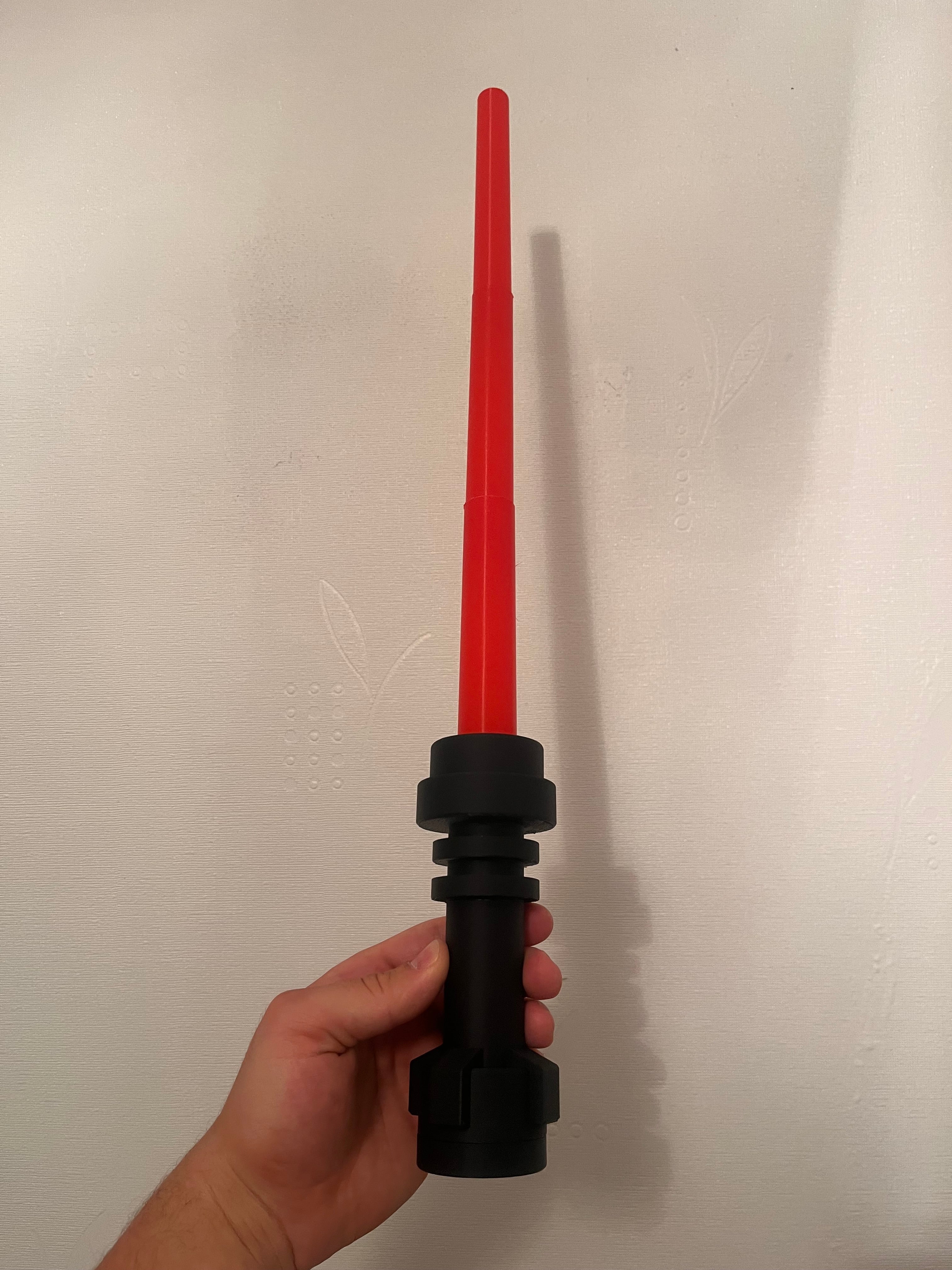 3D Printed Sith Red LEGO Lightsaber Star Wars