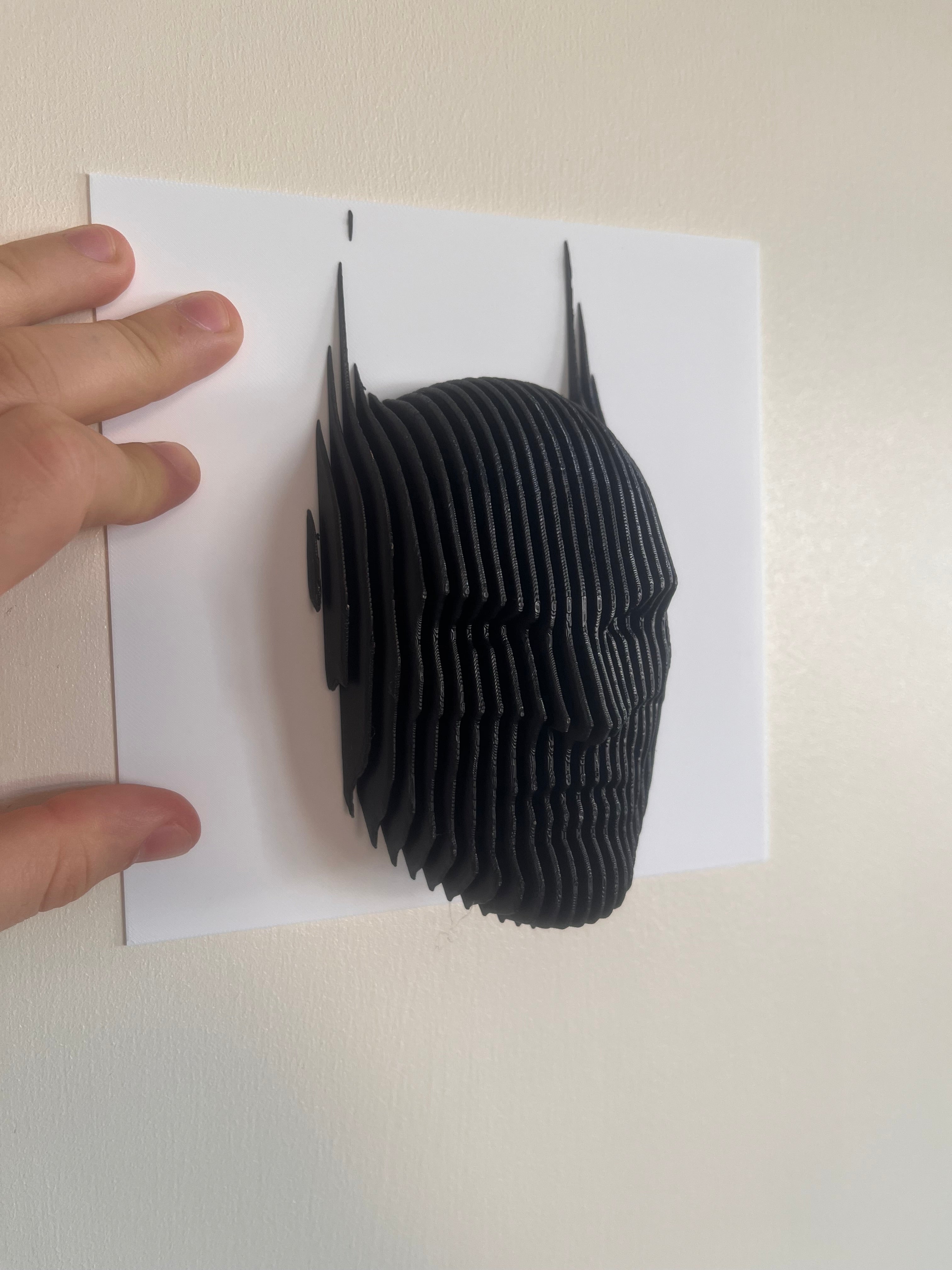 3D Printed Batman head
