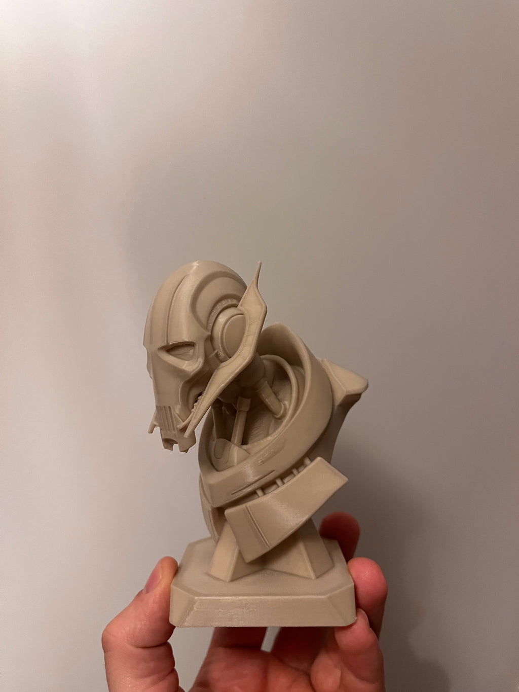 3D printed General Grievous statue