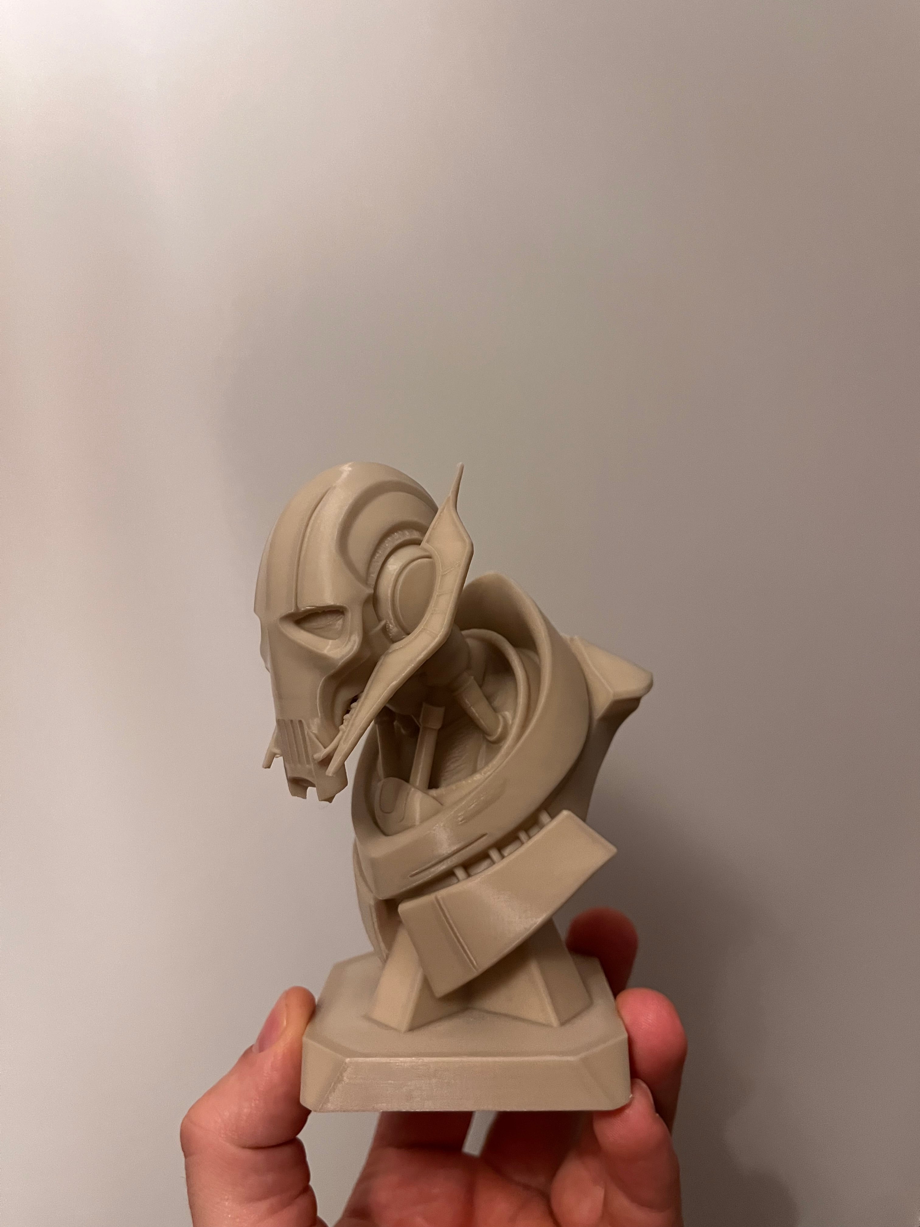 3D printed General Grievous statue