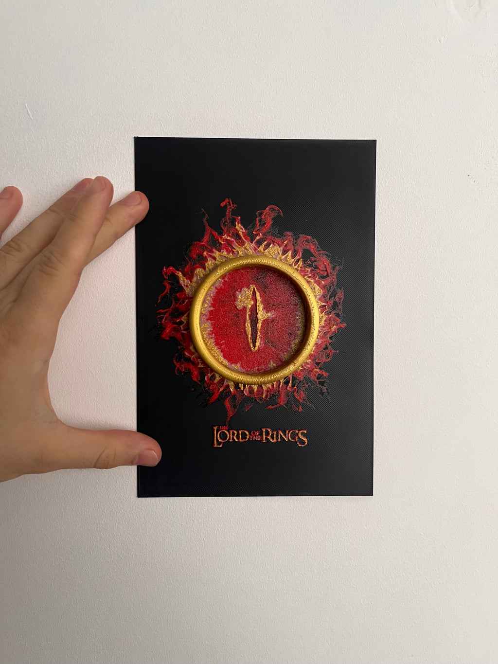 3D printed Sauron The Lord of the Rings