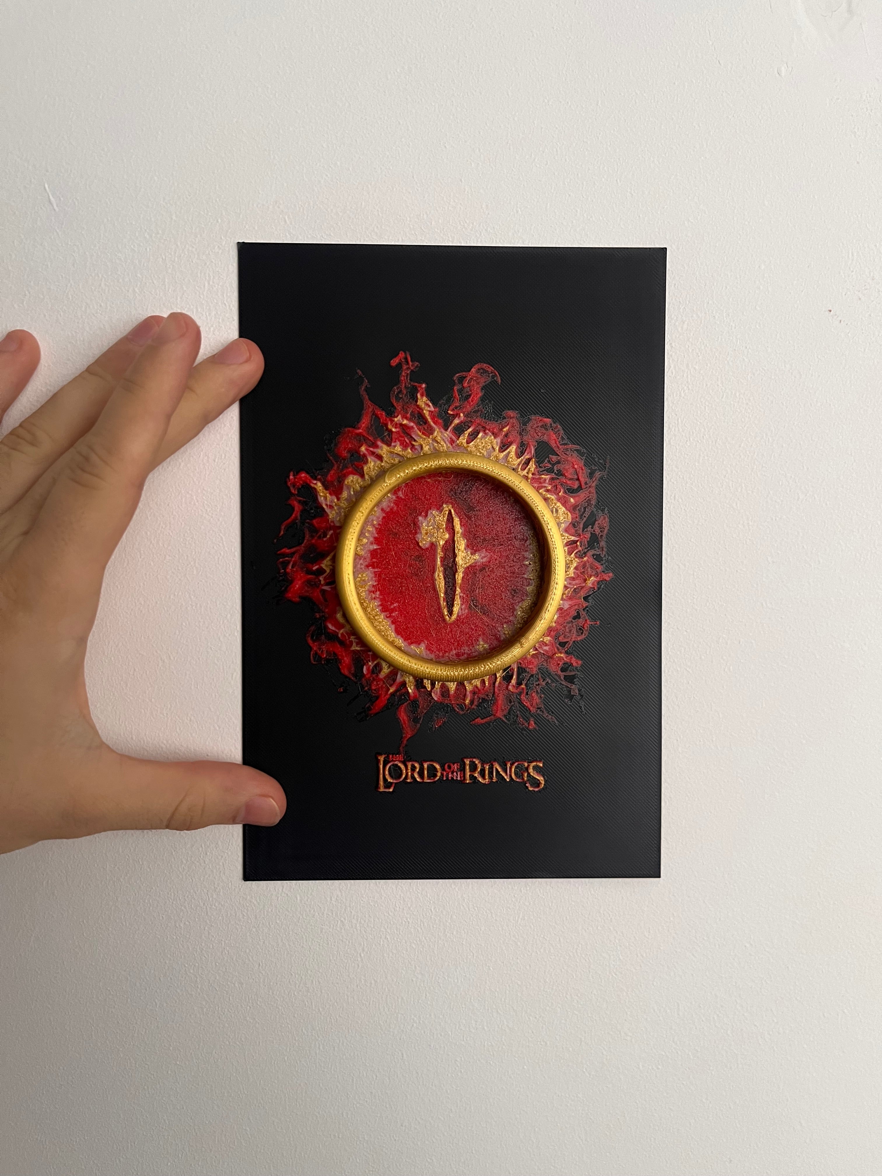 3D printed Sauron The Lord of the Rings