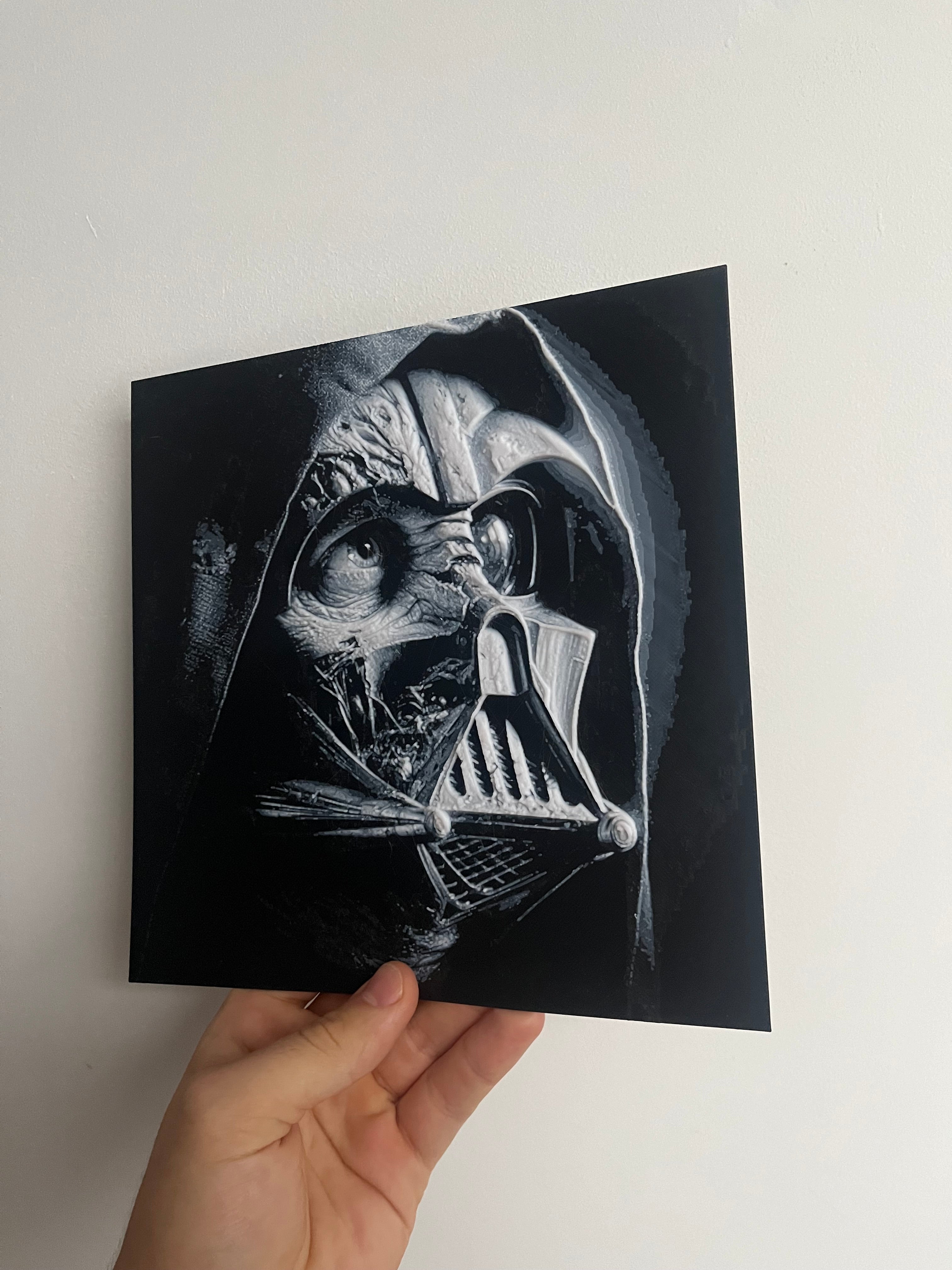 3D Printed Darth Vader Picture