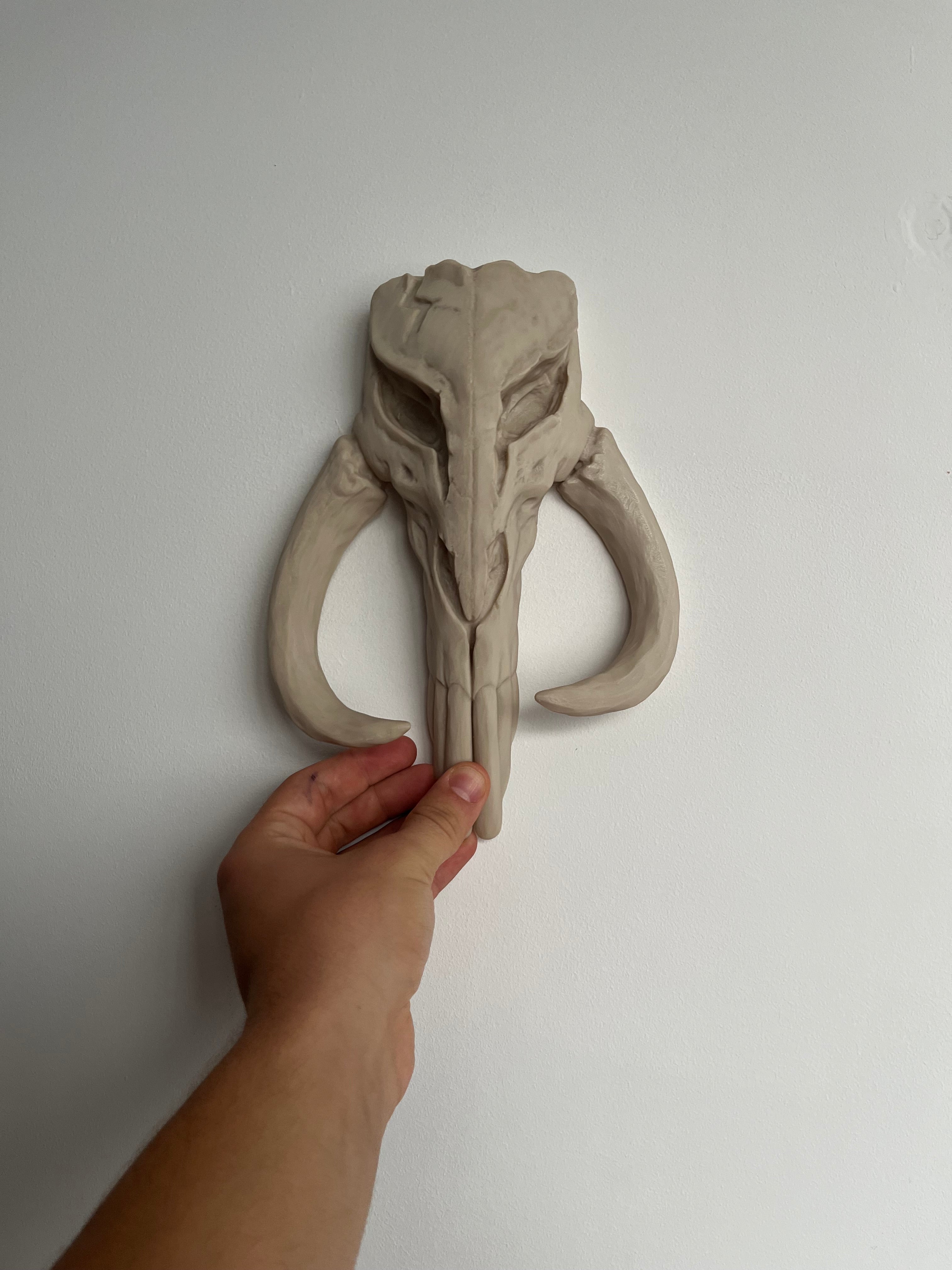 3D Printed Star Wars Mythosaur Skull Mandalorian