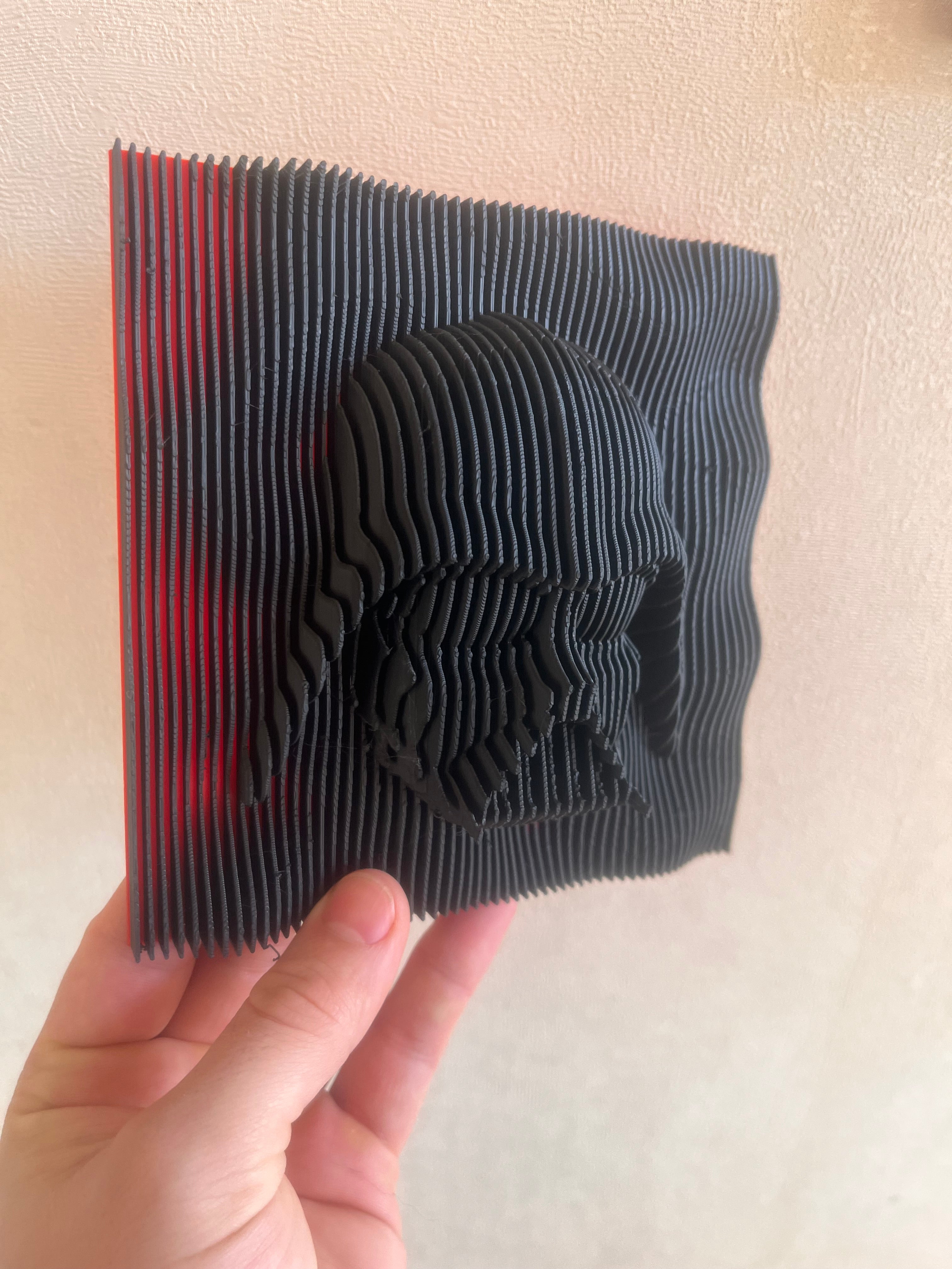 3D Printed Darth Vader Head