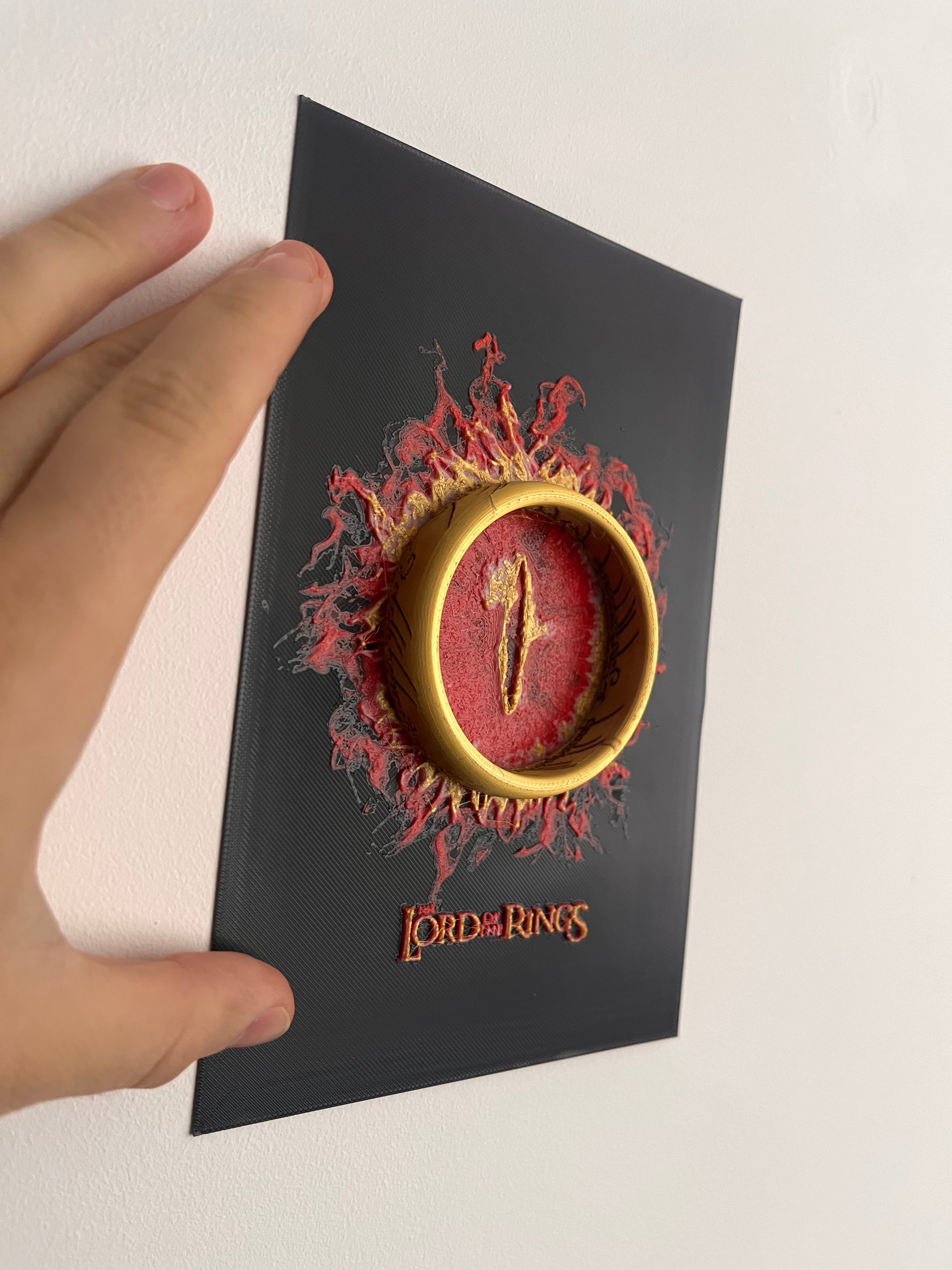 3D printed Sauron The Lord of the Rings