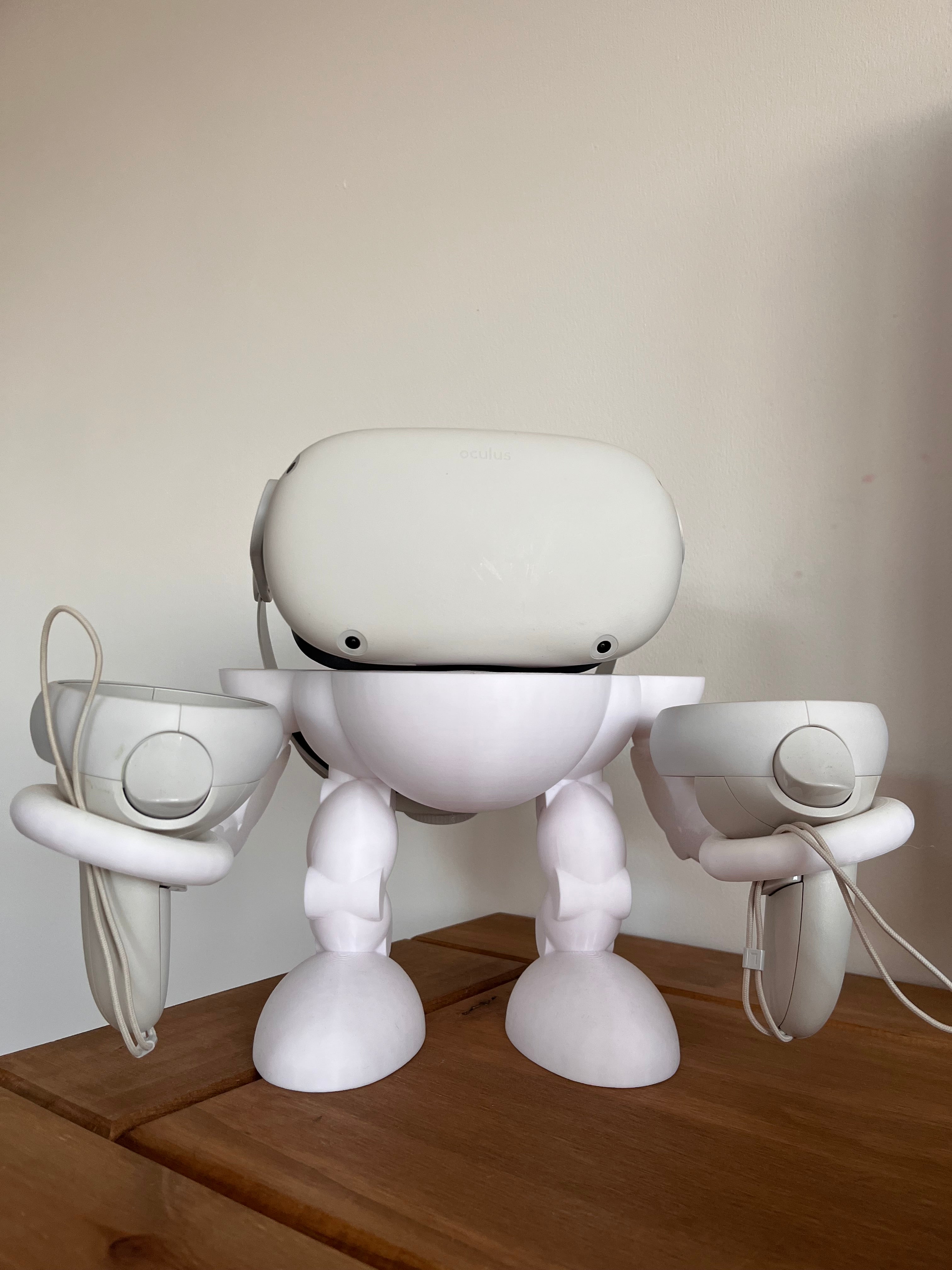 VR Headset Holder Dude - 3D print