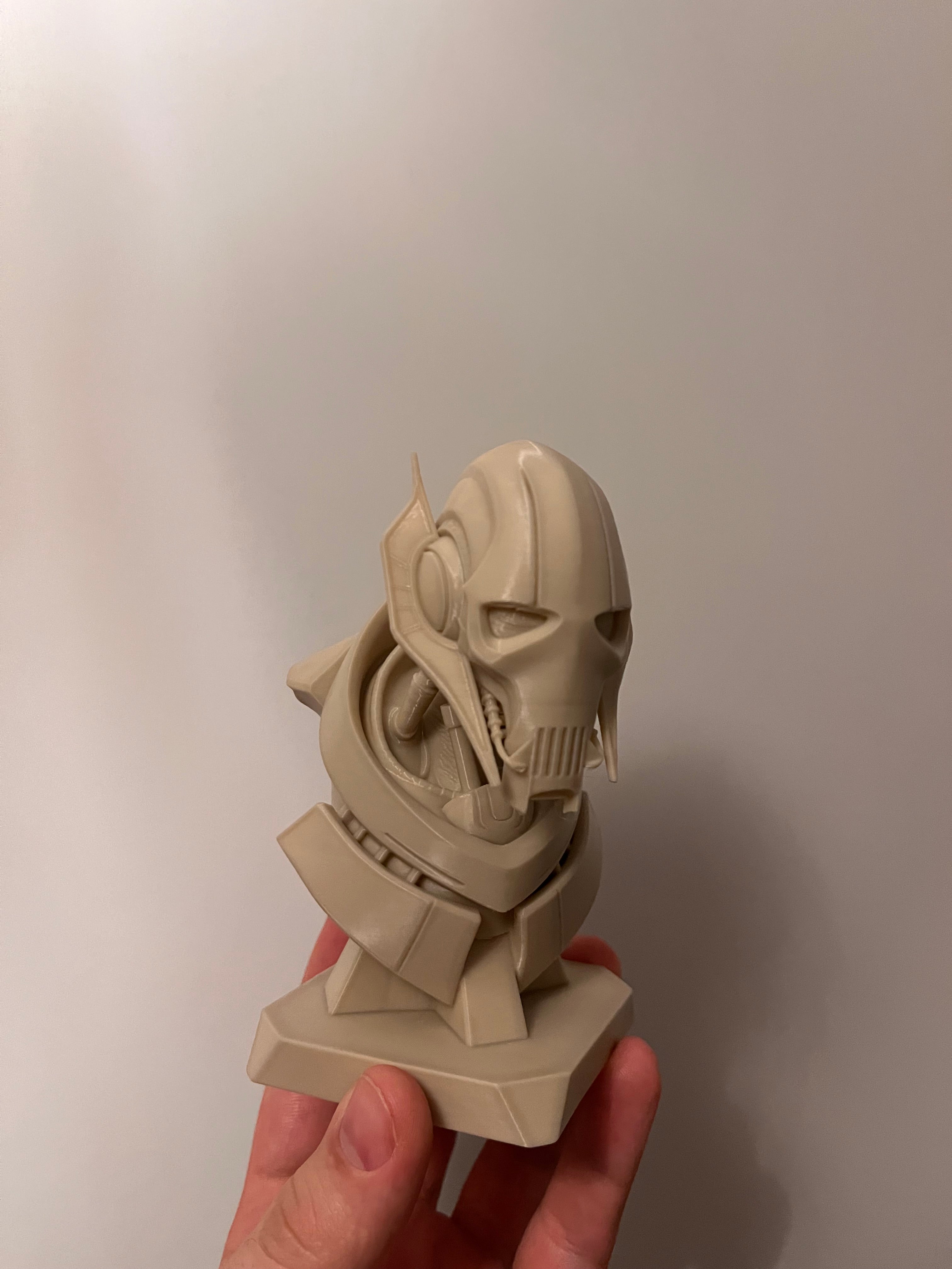 3D printed General Grievous statue