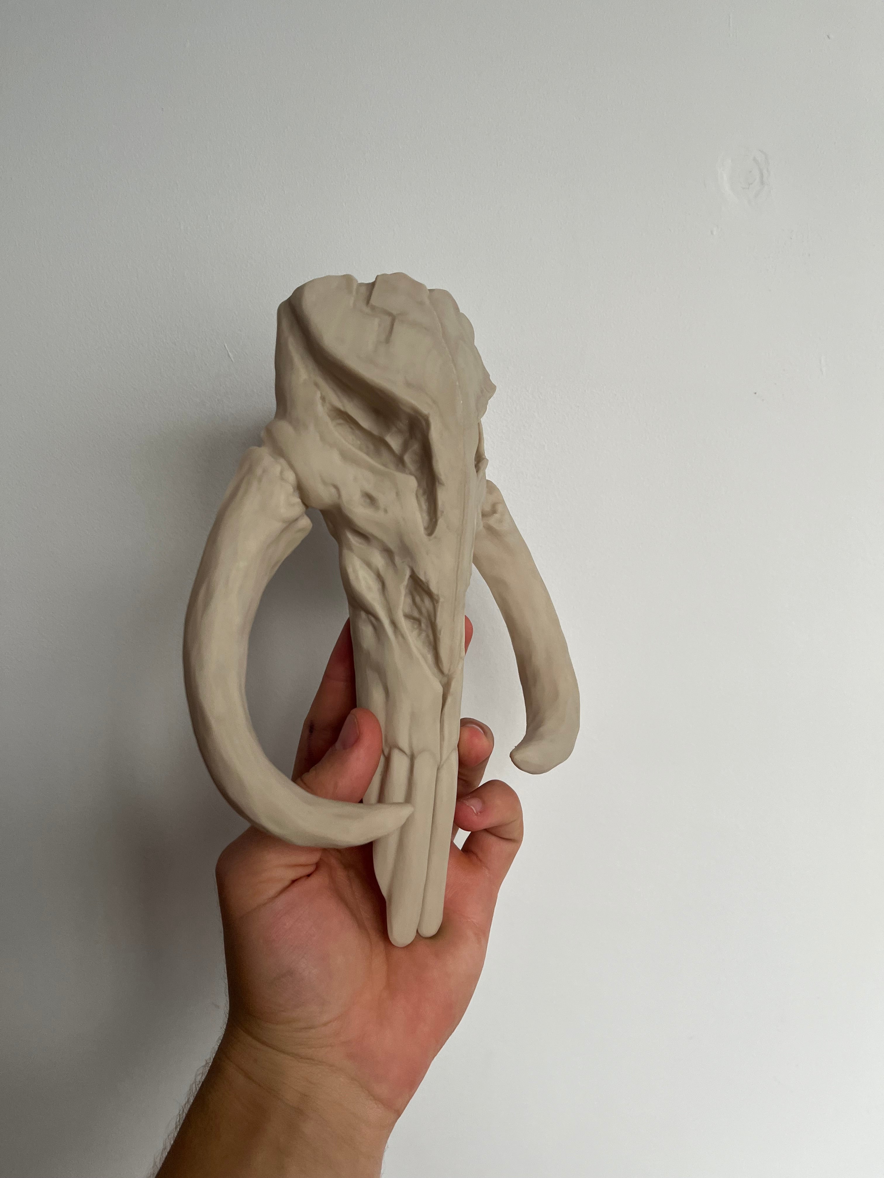 3D Printed Star Wars Mythosaur Skull Mandalorian