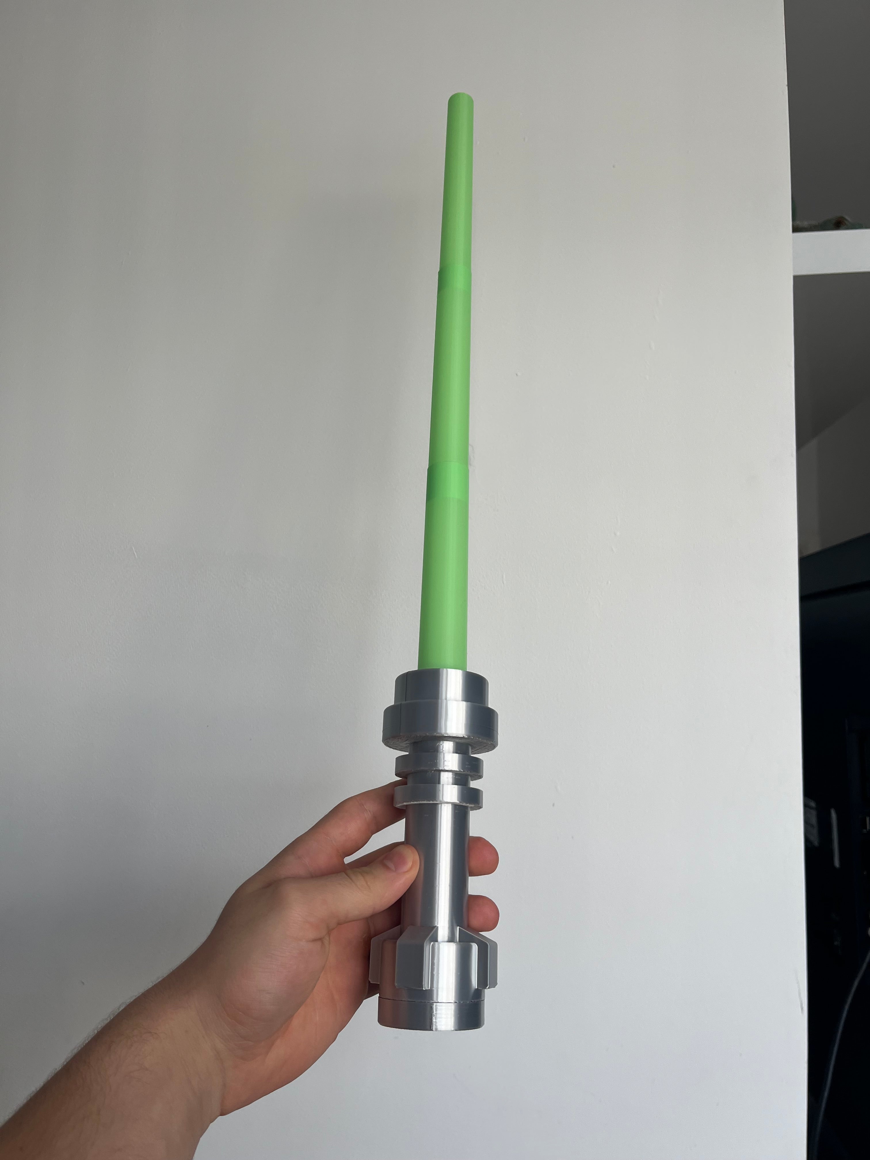3D printed Lego lightsaber Star Wars
