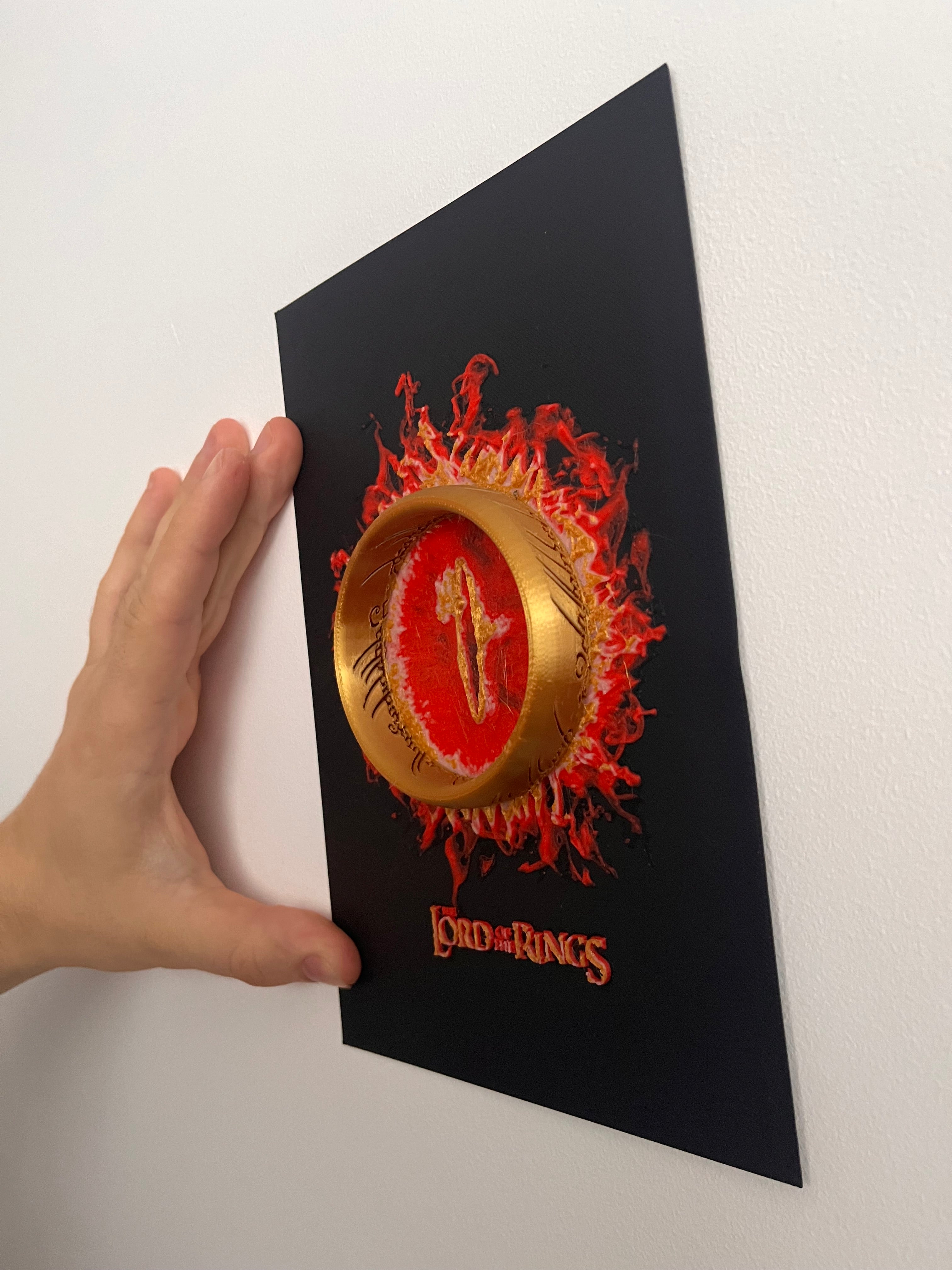 3D printed Sauron The Lord of the Rings