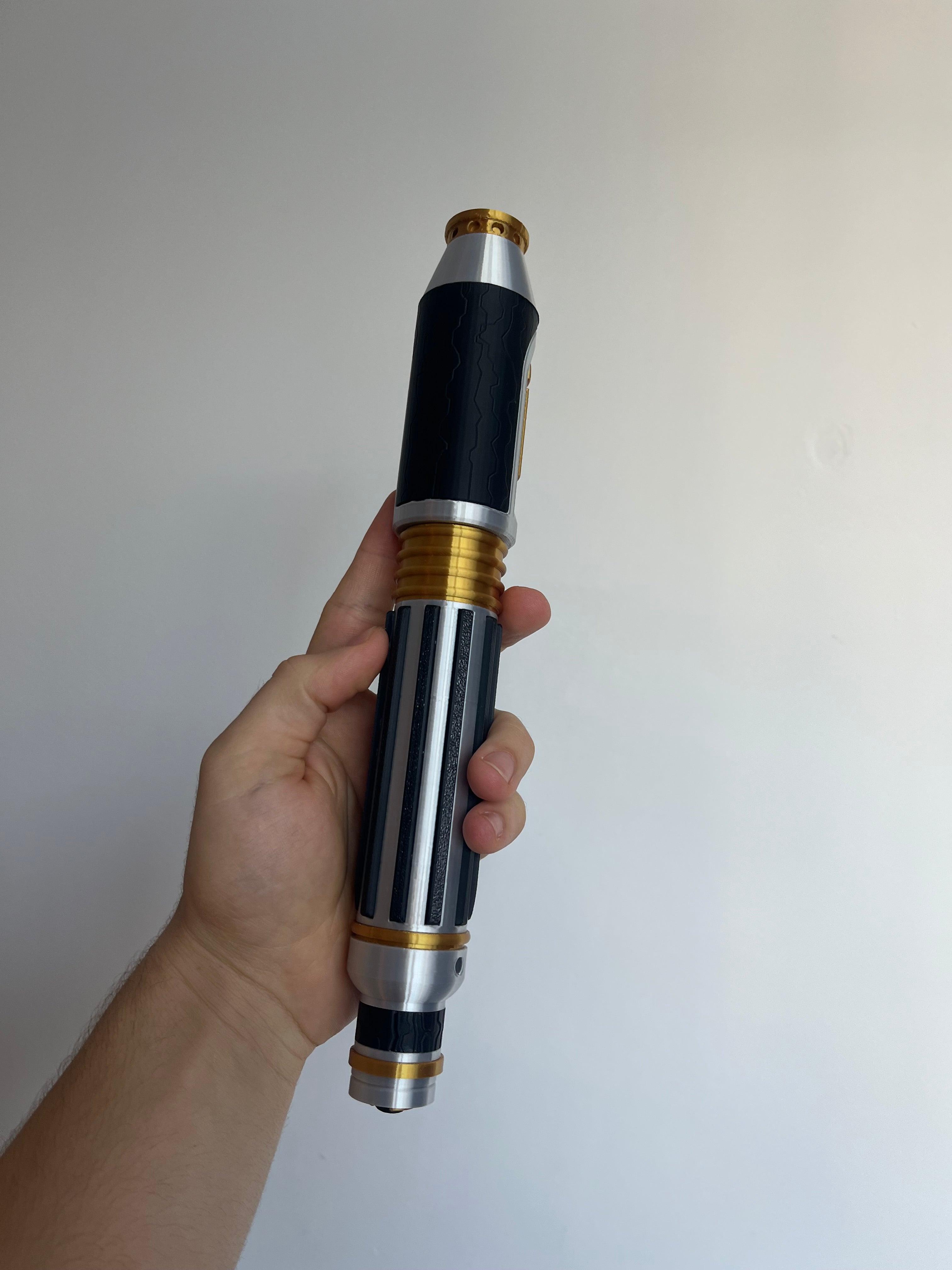 3D Printed Mace Windu Lightsaber Replica