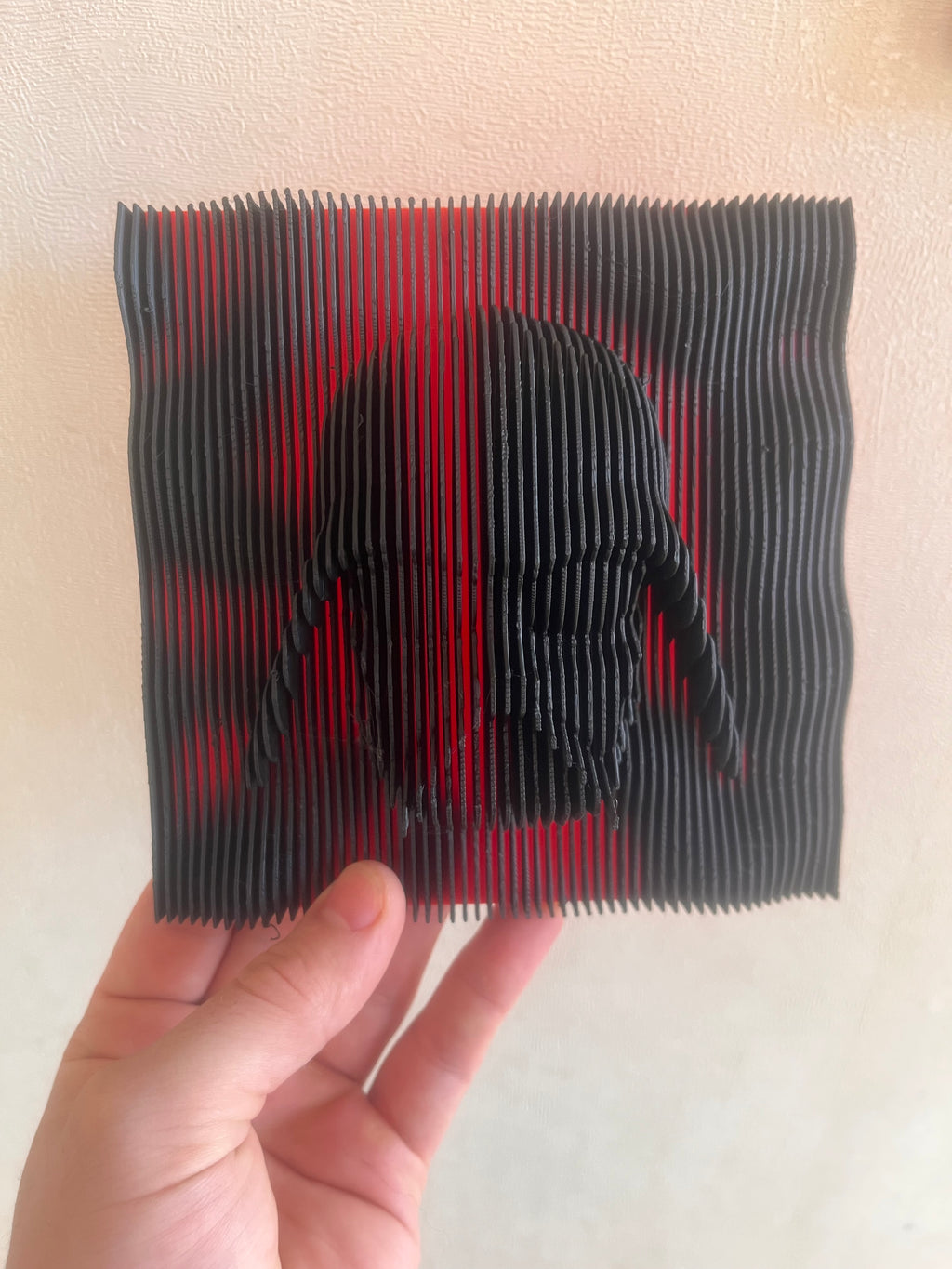 3D Printed Darth Vader Head