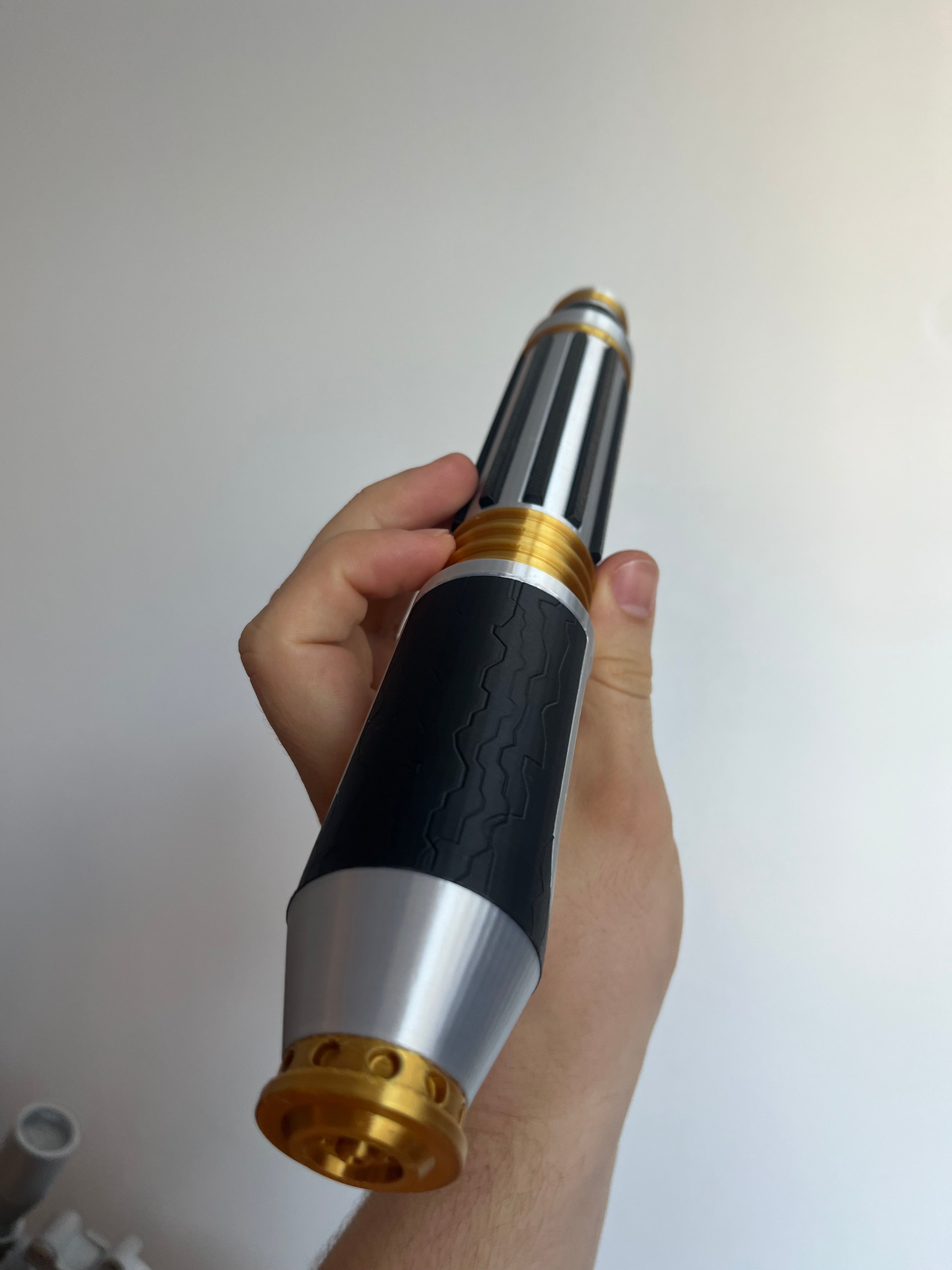 3D Printed Mace Windu Lightsaber Replica
