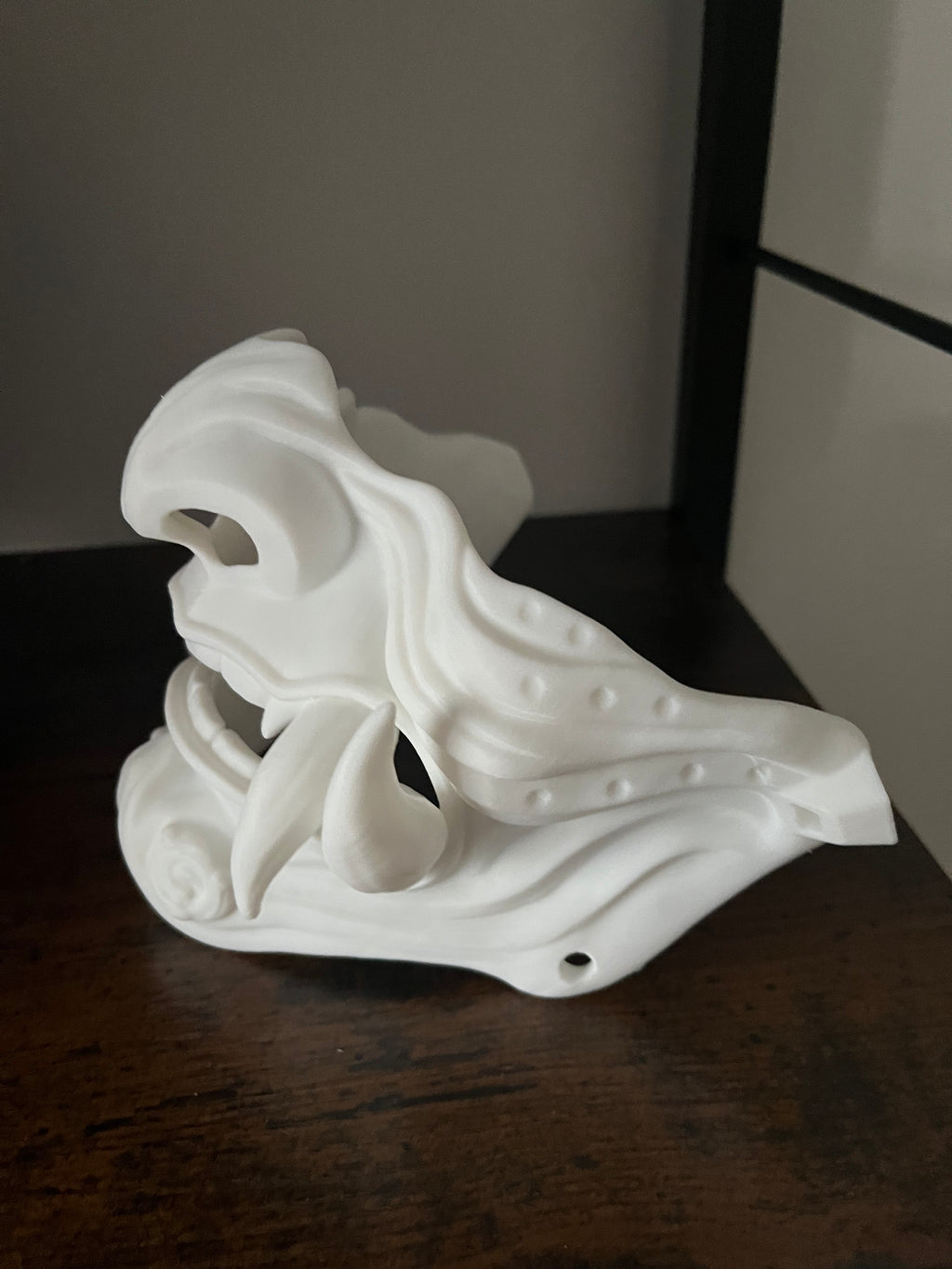 3D Printed Samurai Oni Mask