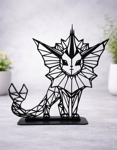 3D printed vaporeon Pokémon