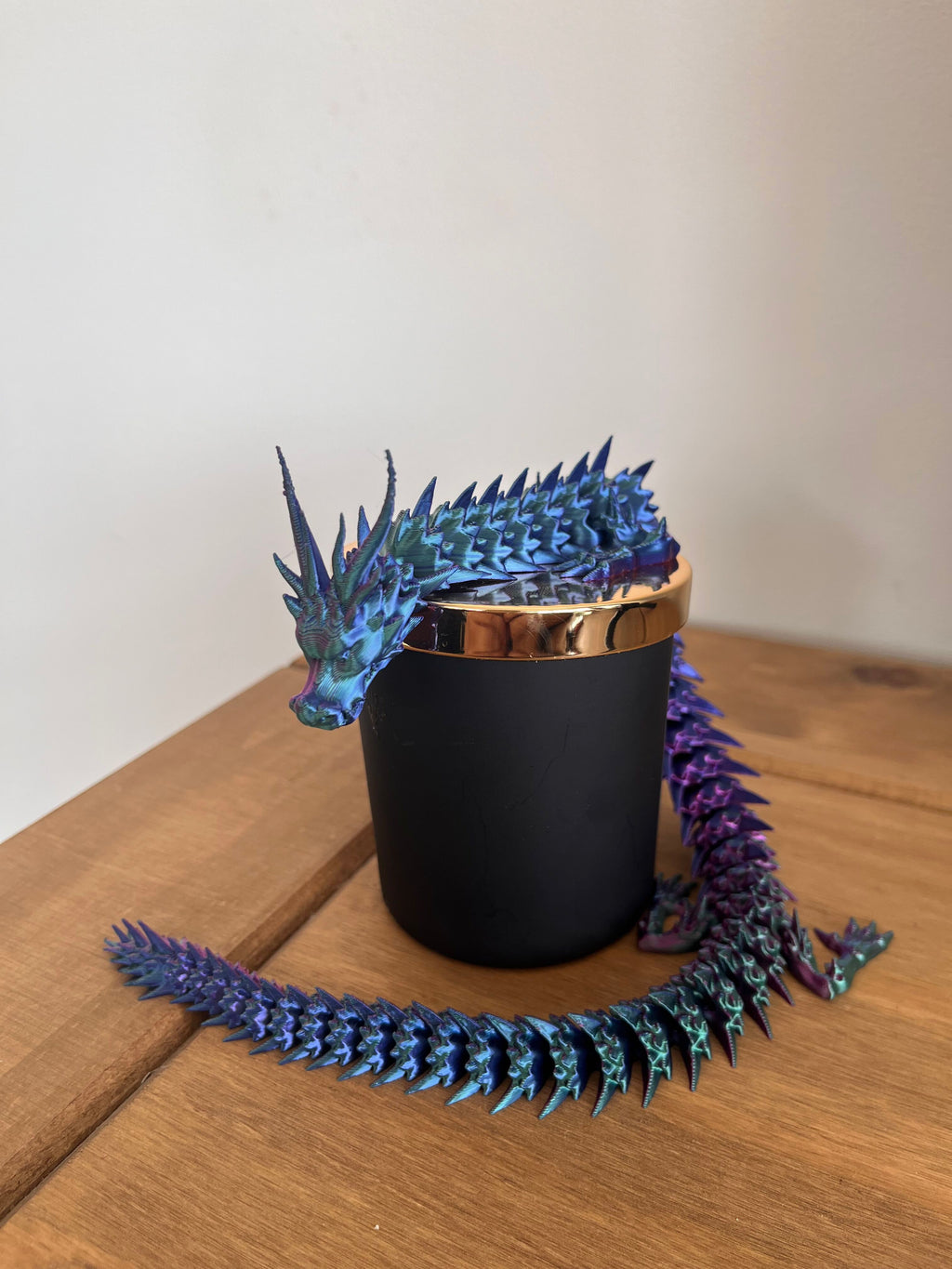 3D Printed Articulated Dragon - Flexi Fidget Toy